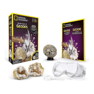 Break Open 2 Geodes S.T.E.M Kit - National Geographic