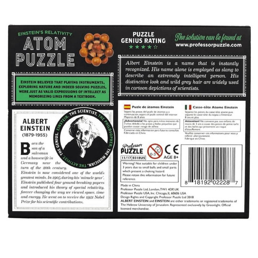 Atom Puzzle Einstein