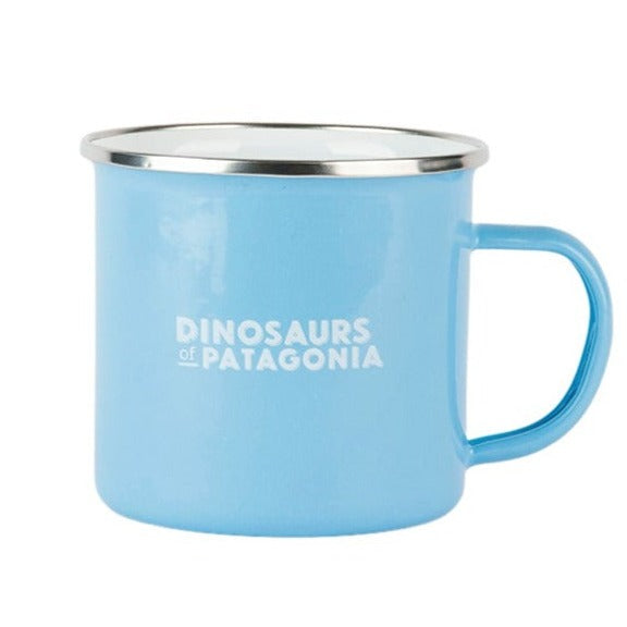 Blue Enamel Mug: Dinosaurs of Patagonia - WA Museum Exclusive