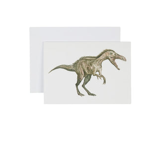 A6 Card: Australovenator by James Giddy - WA Museum Exclusive