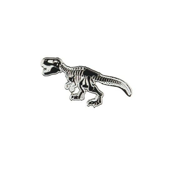 Dinosaur Skeleton Enamel Collectable Pin Badge - WA Museum Exclusive