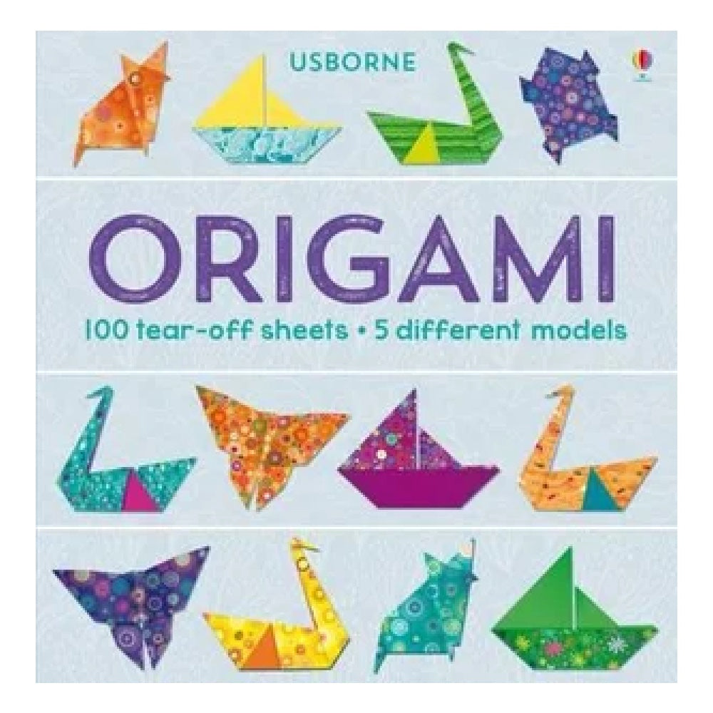 Origami: 5 Models with 100 Tear-Off Sheets by Usborne