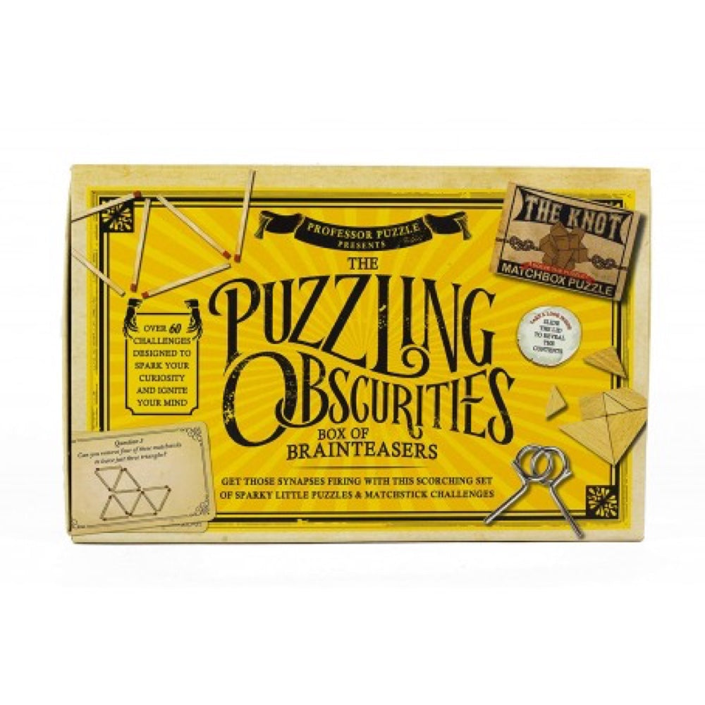 Puzzling Obscurities: Box of Brainteasers - Professor Puzzle