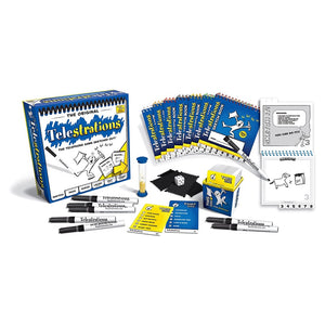 The Original Telestrations Game: The Telephone Game Sketched Out